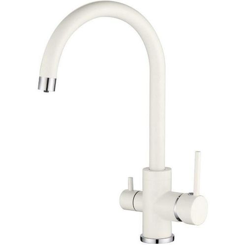 cumpără Bateria bucătărie Helika-AquaSanita 2963-710 SABIADUO White în Chișinău 