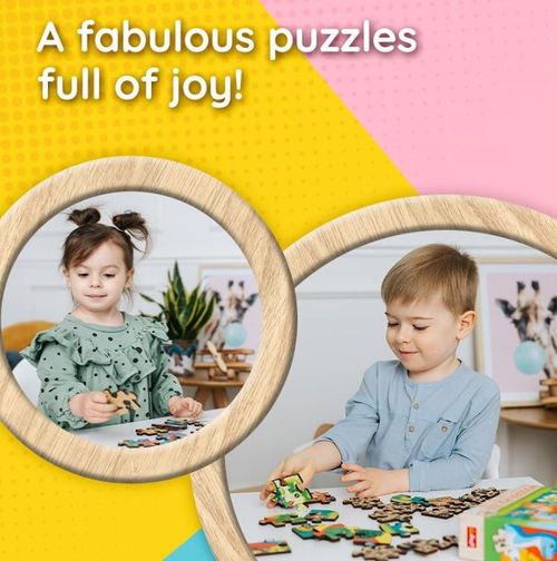 cumpără Puzzle Trefl 20264 Wooden puzzle. Frozen, 24el în Chișinău 