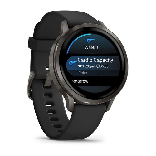 купить Фитнес-трекер Garmin Venu 4 - 41 mm, Slate bezel with Black silicone band в Кишинёве 