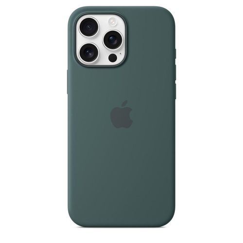 cumpără Husă pentru smartphone Apple iPhone 16 Pro Silicone Case with MagSafe Lake Green MYYR3 în Chișinău 
