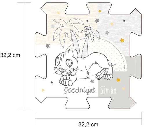 cumpără Covoraș de joacă Trefl 616026 Puzzle din spumă. Bambi 2023 în Chișinău 