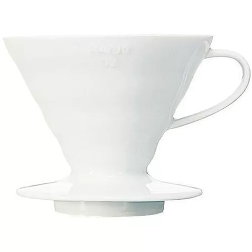 купить Посуда прочая Hario VDC-02W Coffee Dripper V60 02 Ceramic White в Кишинёве 