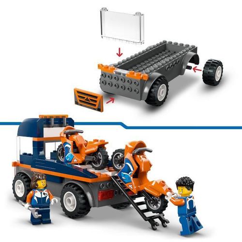 купить Конструктор Lego 60491 Motorcycle Transporter в Кишинёве 