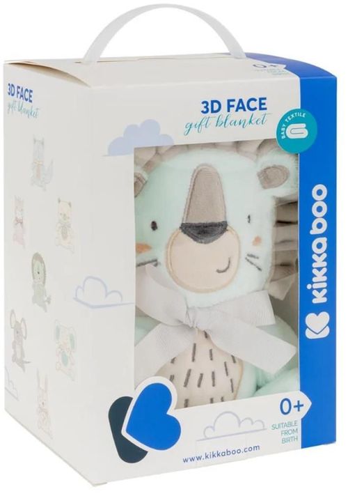 cumpără Set de perne si plapume Kikka Boo 31103020106 Paturica 3D brodata Jungle King în Chișinău 