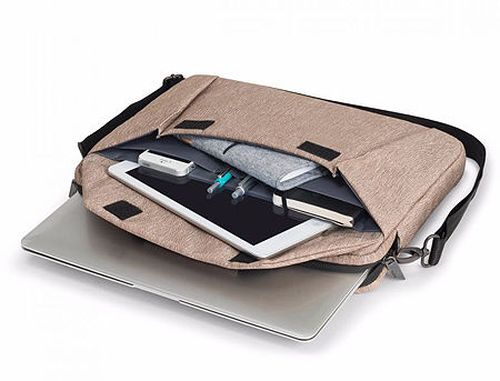 купить Dicota D31387 Slim Case EDGE Notebook Case 14"-15.6" Sandstone (geanta laptop/сумка для ноутбука) в Кишинёве 