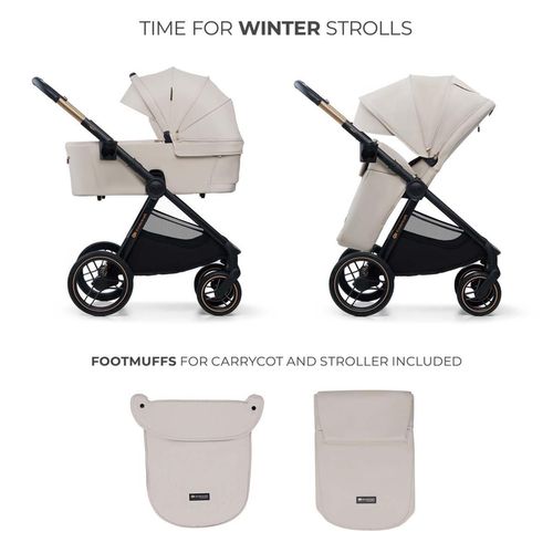 cumpără Сărucior pentru copii KinderKraft 2in1 Nea 2 KSNEA002BEG2000 Soft Beige în Chișinău 