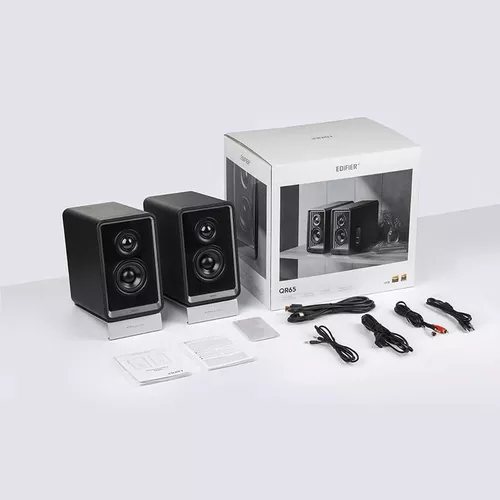 купить Колонки мультимедийные для ПК Edifier QR65 Desktop Active, Black в Кишинёве 