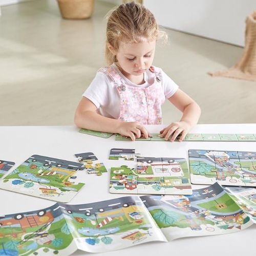 cumpără Puzzle Hape E1639 Set puzzle 4 în 1 Operațiunea de salvare în Chișinău 