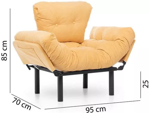 cumpără Fotoliu Trendy Nitta Single-Mustar în Chișinău 