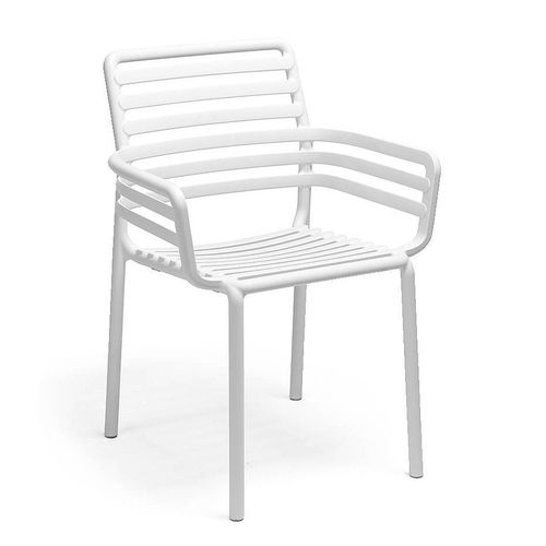 купить Кресло Nardi DOGA ARMCHAIR BIANCO 40254.00.000 (Кресло для сада и террасы) в Кишинёве 