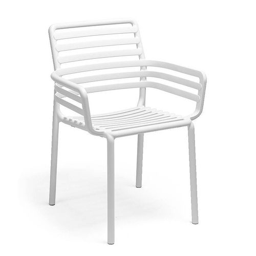 cumpără Fotoliu Nardi DOGA ARMCHAIR BIANCO 40254.00.000 (Fotoliu pentru gradina exterior terasa) în Chișinău 