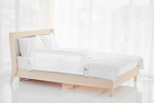 cumpără Pat pentru copii BabyJem 890 Bariera de protectie laterala Gri, 120x48.5cm în Chișinău 