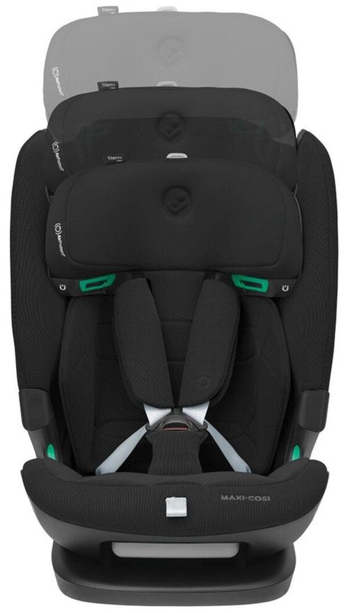 купить Автокресло Maxi Cosi 8618671111 Titan Pro V2 I-Size, Authentic Black в Кишинёве 