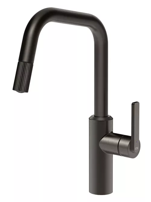 cumpără Bateria bucătărie Gessi 60946-707 Black Metal Br PVD în Chișinău 