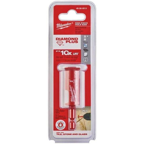 купить Набор головок, бит, насадок Milwaukee 49560513 Алмазное сверло для керамической плитки 15 мм в Кишинёве 