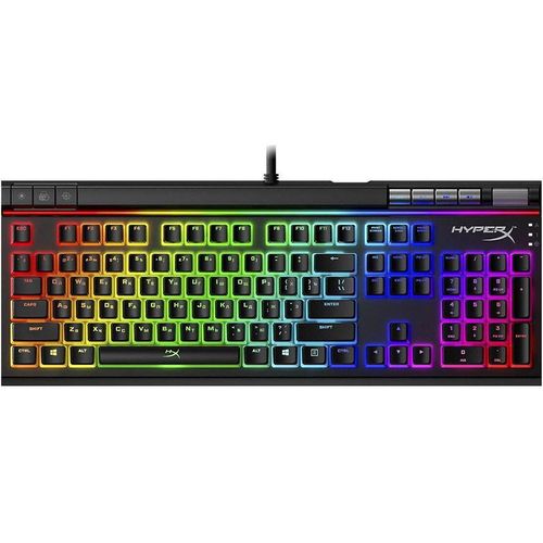 cumpără Tastatura HYPERX Alloy Elite II RGB Mechanical Gaming Keyboard (RU), Mechanical keys (HyperX Red key switch) Backlight (RGB), 100% anti-ghosting, Key rollover: 6-key / N-key modes, Ultra-portable design, Solid-steel frame,  USB în Chișinău 