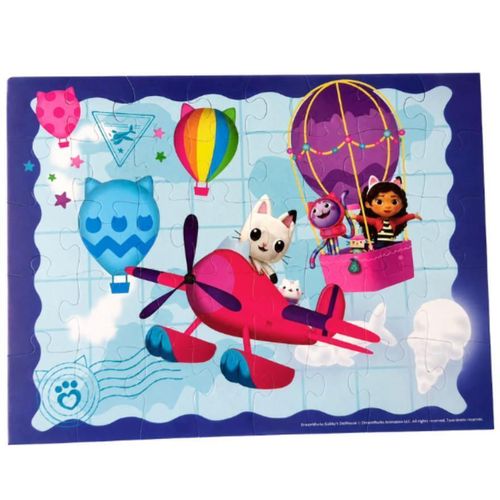 купить Пазл Spin Master 20148269 Gabby’s Dollhouse, Aventura în aer, 48pcs в Кишинёве 