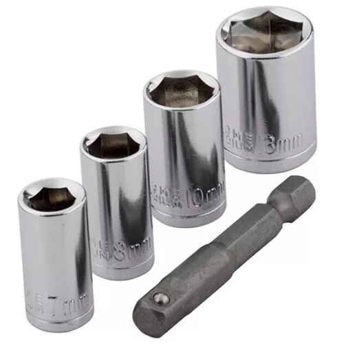купить Набор головок, бит, насадок Wolfcraft 2413000 Set de chei tubulare 5piese в Кишинёве 