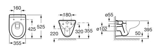 cumpără Vas WC Roca Victoria A734630300R în Chișinău 