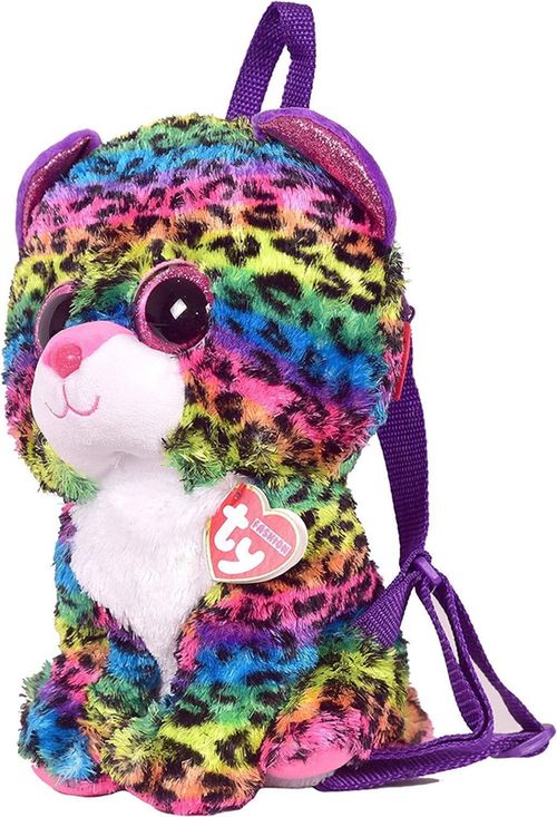 cumpără Rucsac pentru copii TY TY95004 DOTTY multicolor leopard 25 cm (backpack) în Chișinău 