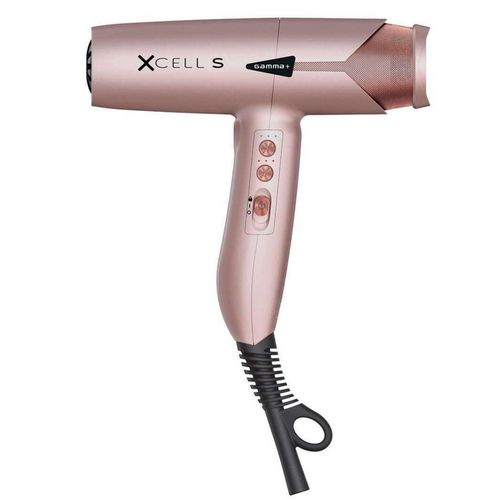 купить Фен Gamma Plus Xcell S negru/roz в Кишинёве 