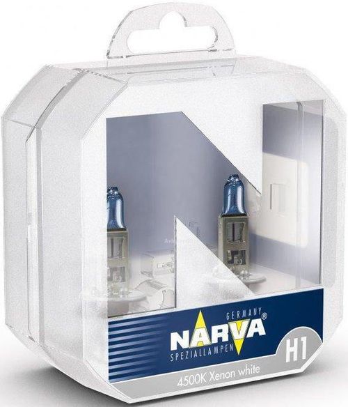 купить Автомобильная лампа Narva H1 RANGE POWER WHITE 12V 55W P14,5S (2 buc) (48641) в Кишинёве 