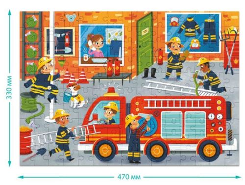cumpără Puzzle Dodo 300622 Puzzle Pompier, seria Profesii, 150 elem. în Chișinău 