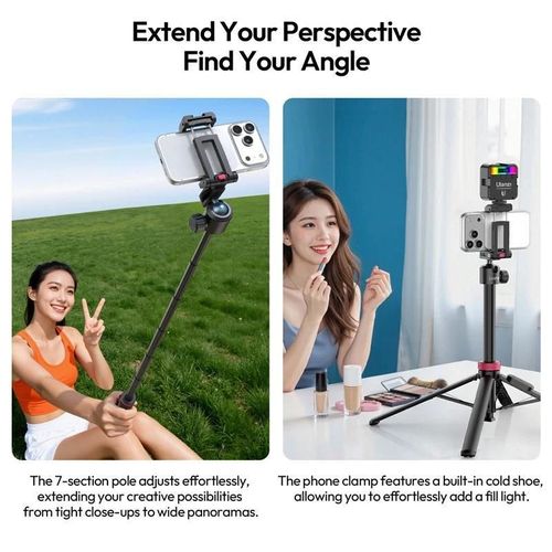купить Штатив Ulanzi MT-44 B 2-in-1 Selfie Stick Tripod в Кишинёве 