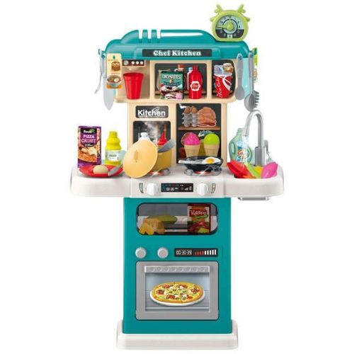 cumpără Bucătărie și veselă de jucărie Essa 922-184 Bucătărie de jucărie pentru copii, 63elem, albastru în Chișinău 