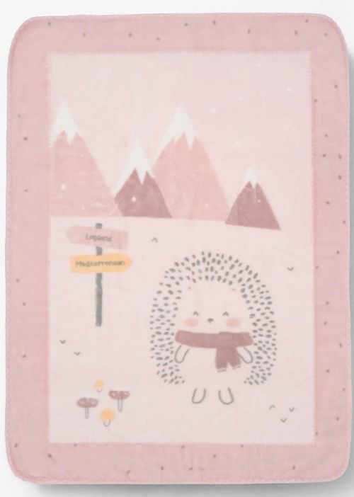 купить Детское постельное белье Kikka Boo 31103020143 Paturica super moale Hedge-Hugs, 80/110 cm в Кишинёве 