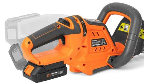 купить Ножницы садовые Daewoo DAHT 1621Li SET Кусторез аккумуляторный 460mm 21V 2.5Ah в Кишинёве 