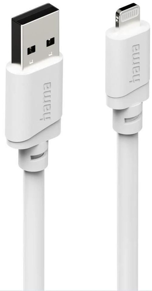 купить Кабель для моб. устройства Hama 201801 USB/A to Lightning iPhone/iPad, MFi, 2m в Кишинёве 