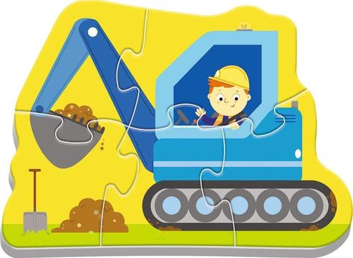cumpără Puzzle Trefl 36072 Puzzles - Baby Classic -Vehicles on the costruction site în Chișinău 