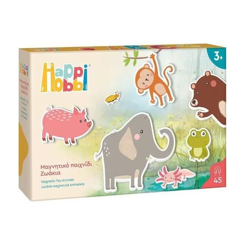 купить Набор для творчества As Kids 1029-64076 Magneti Educationali, Lumea Animalelor, 1444D в Кишинёве 