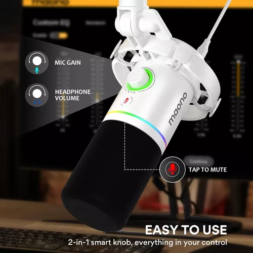 cumpără Microfon pentru PC Maono PD200XS White în Chișinău 