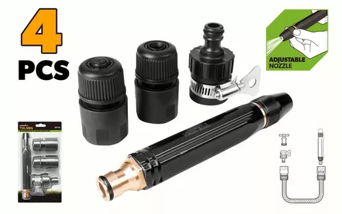 купить Аксессуар для мойки Tolsen Set 4 duze pentru spalat sub presiune 4bar (57172) в Кишинёве 