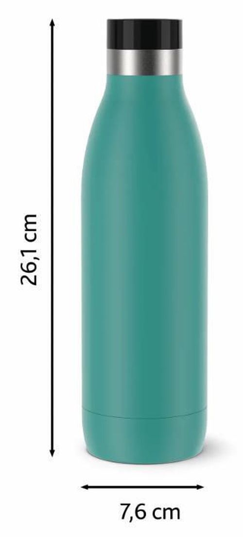 купить Термос для напитков Tefal N3111010 Bludrop Coal 0,7l в Кишинёве 