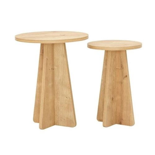 cumpără Măsuţă cafea Trendy Ciuperca-Stejar Safir (2 bucati) în Chișinău 