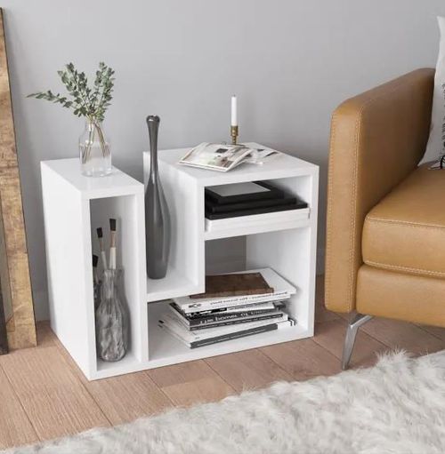 купить Журнальный столик Trendy Abies Alb, 60x45x35cm (GTR000571) в Кишинёве 