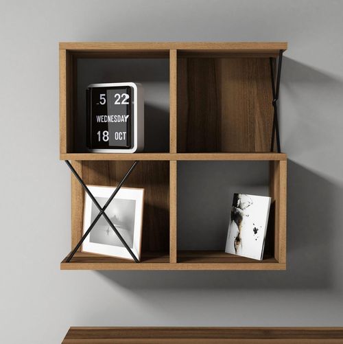 cumpără Raft decorativ Trendy Extra-Nuc 60x60x24cm (GTR005387) în Chișinău 