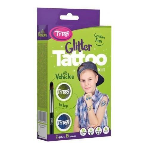 cumpără Set de creație miscellaneous KKCTT2213013 Glitter tattoo kit, Vehicles în Chișinău 