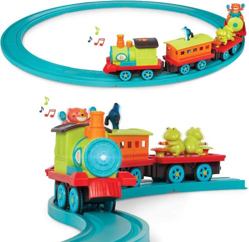 купить Игрушка Battat BX2184Z Setul de tren Critter Express, 57831 в Кишинёве 