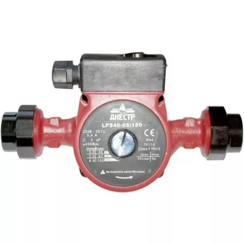 купить Насос циркуляционный MPN Днестр 28454 LPS40-6S/180mm 100W, 65l/min (cu olandez la Ø1"F) в Кишинёве 