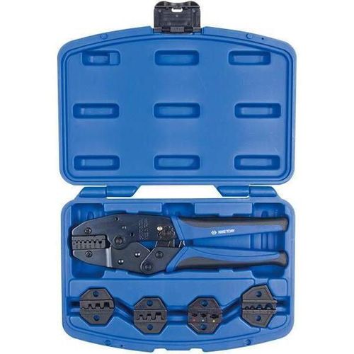 купить Ручной инструмент King Tony 67G0005 пресс-клещи для обжима проводов со сменными матрицами 5 шт. в Кишинёве 