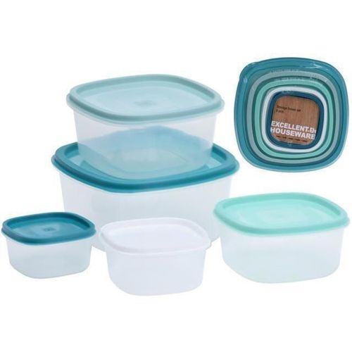 купить Контейнер для хранения пищи Excellent Houseware 31039 Set containere alimentare 5buc в Кишинёве 