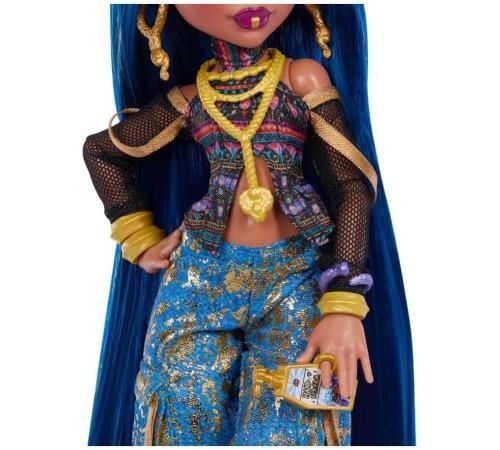 купить Кукла Mattel JHK32 Monster High, Cleo de Nile cu animalul de companie Hissett в Кишинёве 