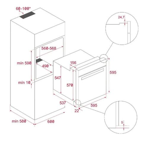 cumpără Cuptor electric încorporabil Teka HSB 6350 WH în Chișinău 