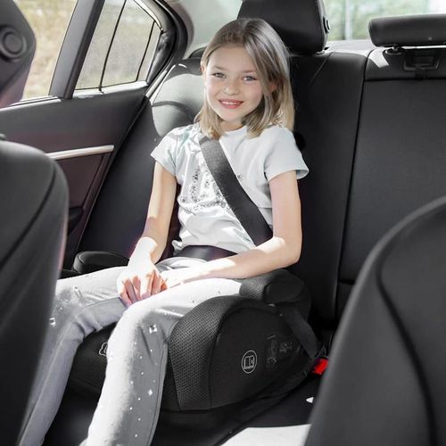 cumpără Scaun auto BabyGo BGO-3509 booster i-Size Melange Gray, 125-150 cm în Chișinău 