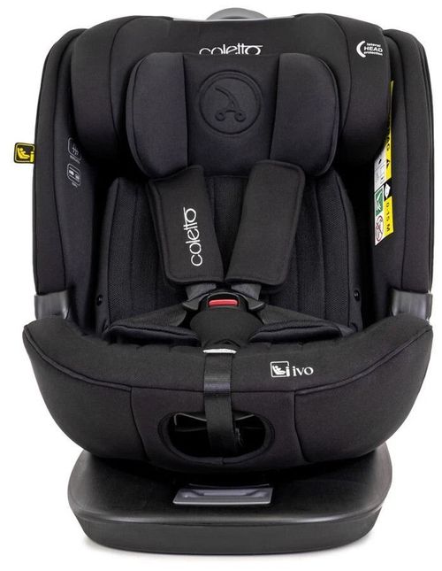 cumpără Scaun auto Coletto Scaun auto 40-150cm (0-36kg) rotativ 360 Ivo Black în Chișinău 