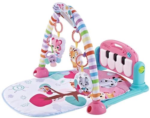 купить Коврик игровой Kikka Boo 31201010238 Salteluta de joaca Piano Pink Forest в Кишинёве 